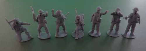 NCOs and Officers (28mm)