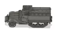 M5A1 Half-track with Roller (15mm)