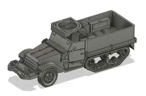 M9A1 Half-track with Winch (6mm)